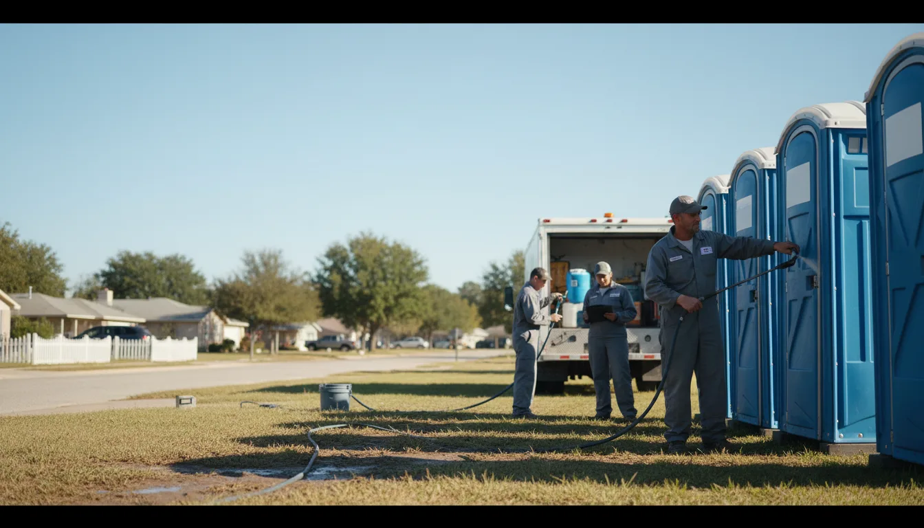 Long-Term Portable Toilet Rental in Castalia, IA near me